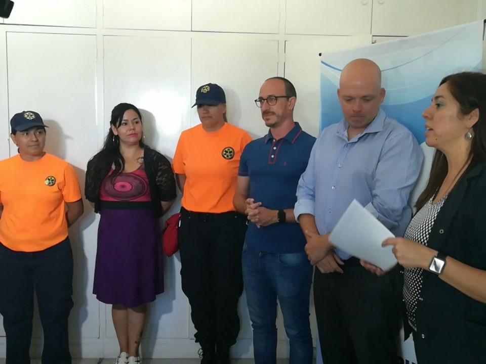 Autoridades de salud, del hospital y médicos reconocieron la labor del CEPA (foto @loreleeming)