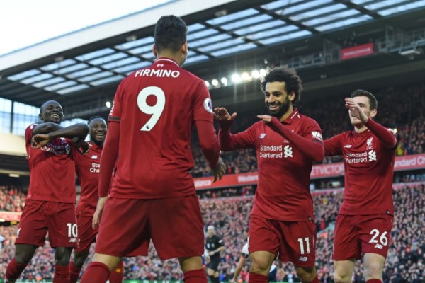 Liverpool despachó a Bournemouth y gobierna la Premier con 3 puntos de ventaja sobre Manchester City.