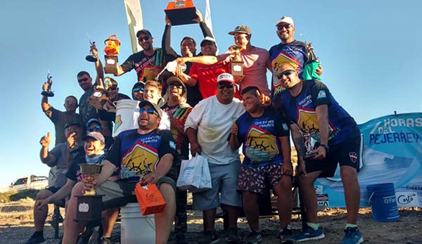 Los muchachos de Rawson coparon la parada en la Bajada de la Osa. Obtuvieron la Copa Challenger de la mano de Ariel Steinkamp y Federico Guizzo.