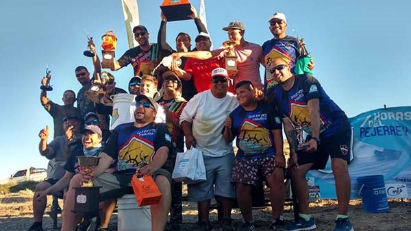 Los muchachos de Rawson coparon la parada en la Bajada de la Osa. Obtuvieron la Copa Challenger de la mano de Ariel Steinkamp y Federico Guizzo.