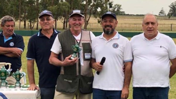 El “Gato” Celis fue el campeón del Torneo Argentino de tiro al vuelo. 
