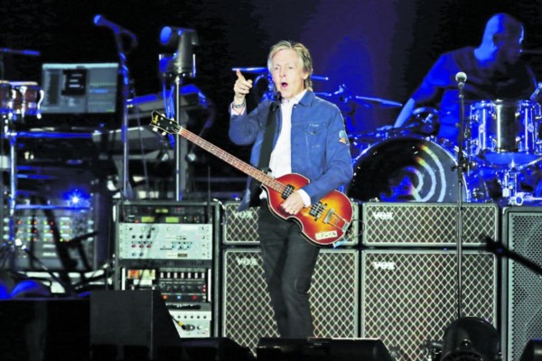 Paul McCartney sigue imbatible al paso del tiempo.