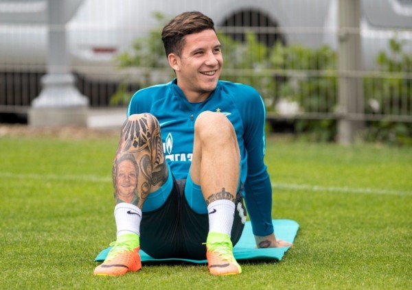 Driussi: “En Rusia tuve un nivel menor que en River, allá sabía que entraba a la cancha y hacia un gol”.