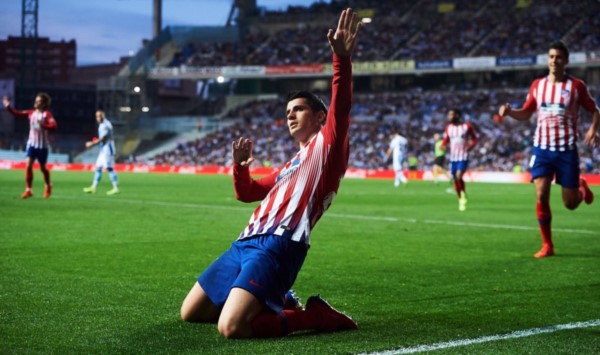 "Aleti" se llevó tres puntos vitales de Anoeta gracias al doblete de Alvaro Morata.