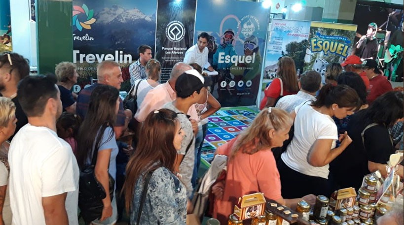 Estrategia. Los municipios cordilleranos se promocionan en la Feria.