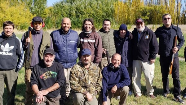 La selección provincial de tiro al vuelo, participó en un torneo.