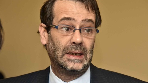 El ministro y su pronunciamiento.