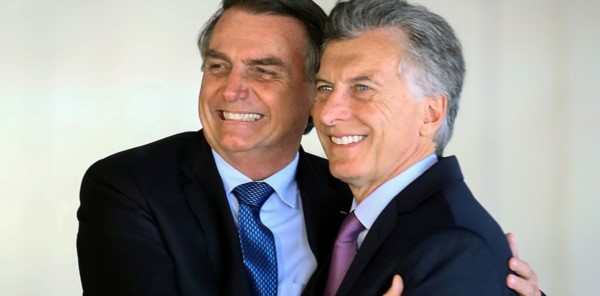 Es la primera vez que Bolsonaro viajará a Buenos Aires desde que fue electo en octubre y desde que asumió el 1 de enero.