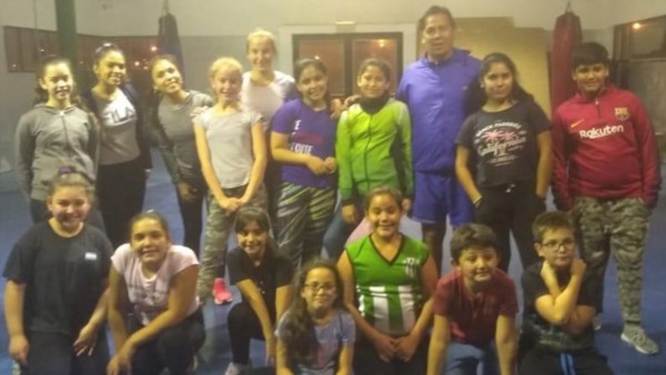 Hasta el momento el taller se desarrolla con un total de 25 chicos. 