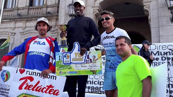 Gerardo Haro fue segundo en una competencia de Tres Arroyos.