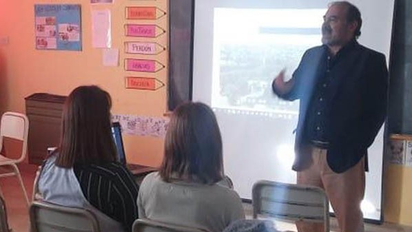 Mario Aguilar, del INTI, estuvo a cargo de la importante capacitación.