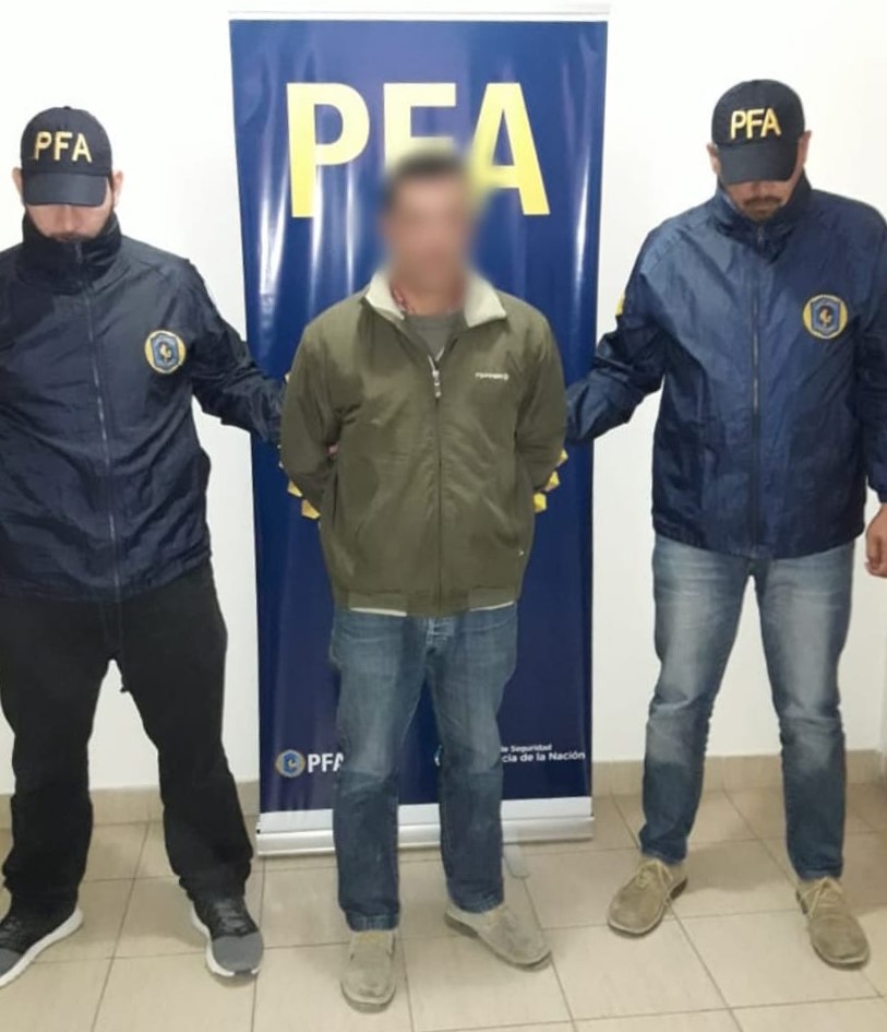 El sujeto fue capturado en Moreno y Pedro Martínez de Rawson.