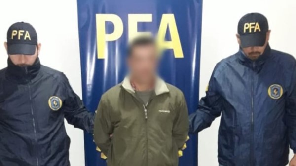 El sujeto fue capturado en Moreno y Pedro Martínez de Rawson.