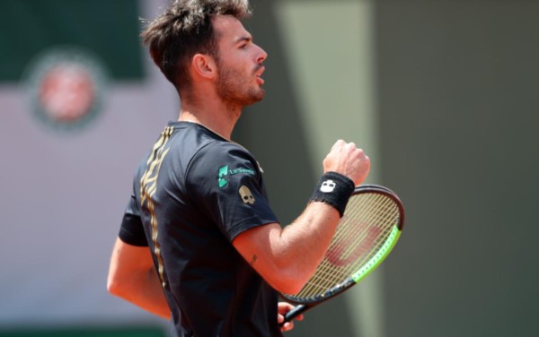 Londero, que venía de ganar su 1° partido en Grand Slam, derrotó a Gasquet, ex N°7, y pasó por primera vez a 3ª ronda en Major.