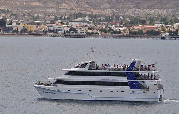 El crucero Regina Australe ha sido uno de los emblemas turísticos de Madryn.