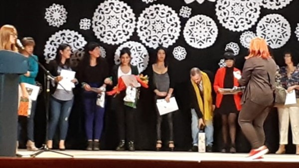 Ceremonia. En total fueron 59 los estudiantes egresados.