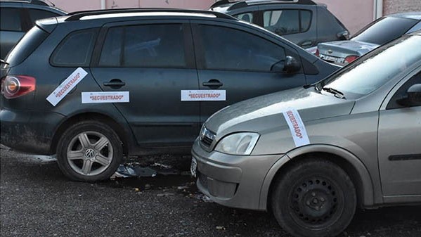 Los rodados quedaron depositados en el patio municipal esquelense.