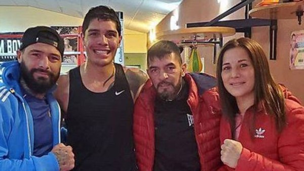 La selección de Chubut se entrenó en Dream Box con la presencia de Lucas y Soledad Matthysse y Omar Narváez.