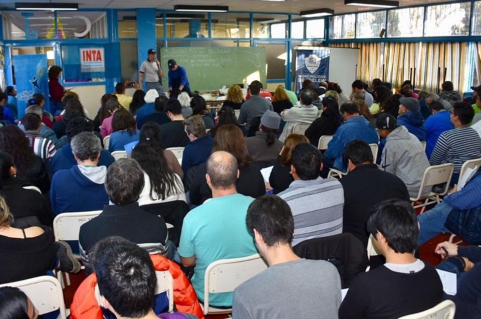 El curso se ha convertido en el evento de mayor convocatoria entre los que organiza el INTA en Chubut.