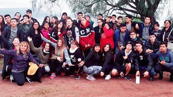 Los jóvenes están alojados en la planta de Embalse Río Tercero, en el corazón de las sierras de Córdoba.