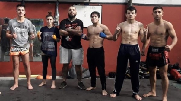 Luchadores que serán parte de la velada del Ragnarok hicieron un entrenamiento en Buenos Aires.