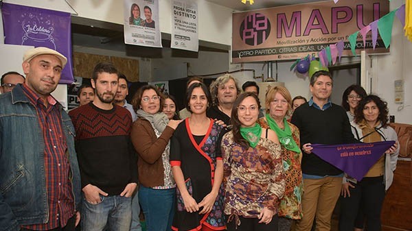 El cierre del MAPU-MST se llevó a cabo ayer en el local de campaña del partido municipal trelewense.