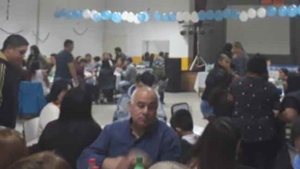 Alrededor de 200 personas asistieron al aniversario del club.
