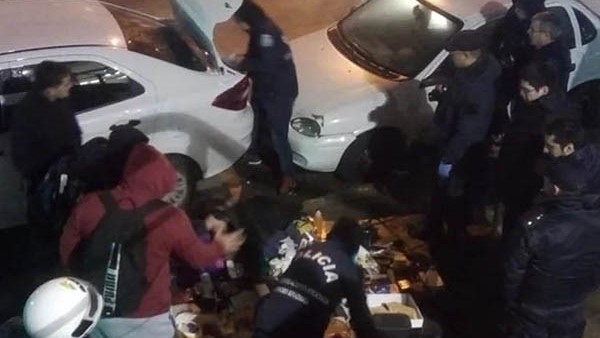 La banda volvió a caer. Pasarán 30 días presos en la ciudad petrolera. 