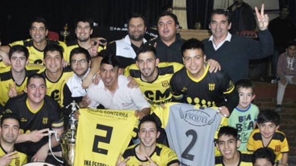 Los campeones. Transporte Wenu defendió exitosamente el título del 2018 y se proclamó bicampeón.