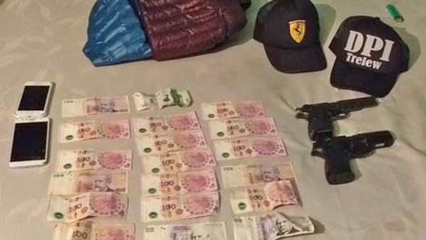Con las armas incautadas, se determinará si pertenecen a la Policía.