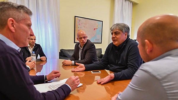 Cumbre. El líder de ATE transmitió los reclamos de los trabajadores.