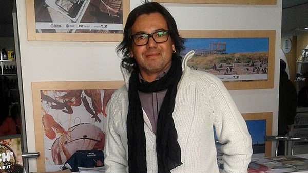 Ariel Gómez mostró parte de su trabajo y brindó charlas.
