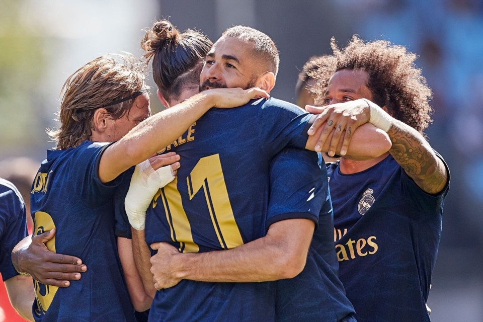 El Merengue superó al Celta gracias a los goles de Benzema, Kroos y Lucas Vázquez.