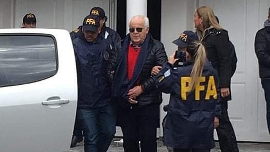 Oscar Herme Juárez tiene 78 años y lleva décadas como secretario general del Sindicato Unidos Portuarios Argentino.