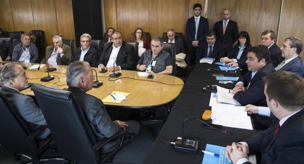Imagen de archivo; esta vez Jorge Triaca Jr no será de la partida. Su lugar lo ocupará Dante Sica.