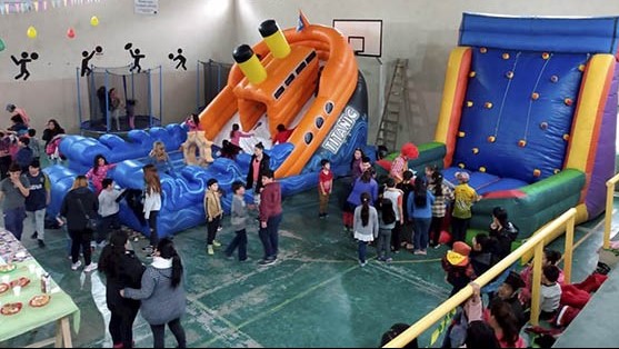 La Junta Vecinal organizó las actividades en el Salón De Usos Múltiples de la sede vecinal.