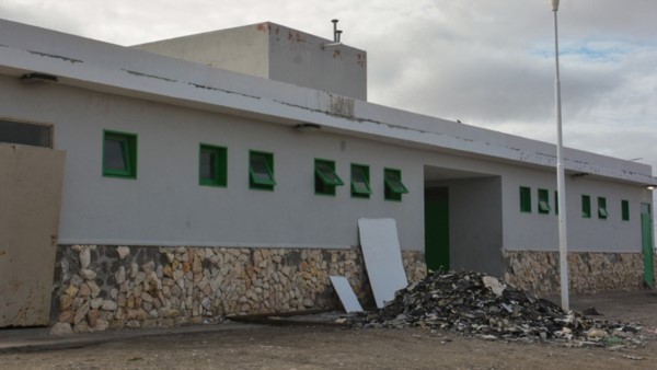 Esta semana comenzaron los trabajos de refacción del CeDeTre. Demandarán como mínimo una semana. 