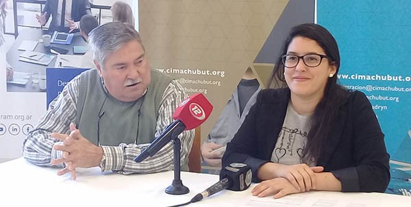 Virginia Alonso Roldán, Pía Rius y Lorena Álvarez, de UTN Regional Chubut participarán del encuentro.