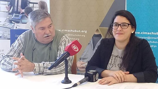 Virginia Alonso Roldán, Pía Rius y Lorena Álvarez, de UTN Regional Chubut participarán del encuentro.