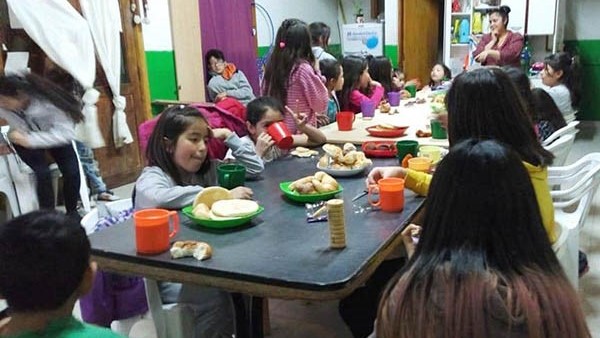 Por estos días el merendero se volvió un lugar fundamental.