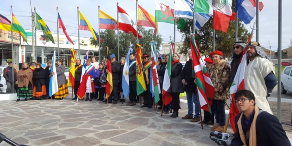Las colectividades acompañaron la propuesta que cada 4 de septiembre se celebra en la ciudad del Golfo.