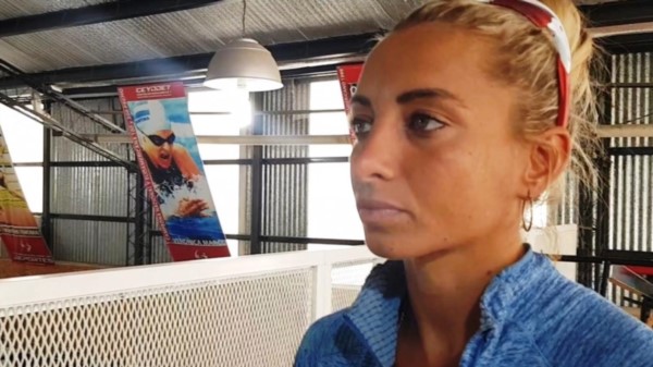 La atleta trelewense “Vanshi” Thomas quiere con representar al país en los Juegos Olímpicos. “Es mi sueño y estamos trabajando para eso”, dijo.