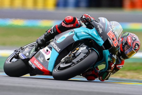 Quartararo: “La primera vez que vi a Rossi tenía seis años, fue en ese momento cuando dije quiero ser piloto de MotoGP”.