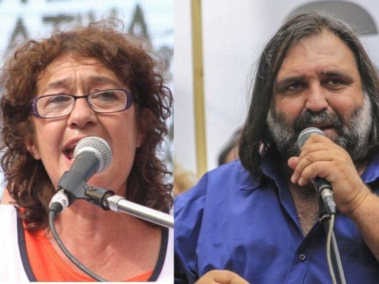 Los referentes del sindicato de docentes nacionales de CTERA Sonia Alesso y Roberto Baradel advirtieron por la apertura de escuelas de manera presencial.