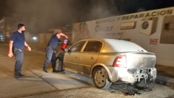 El siniestro sucedió en la madrugada de ayer a metros de la Comisaría de la Mujer, donde fue la denuncia.