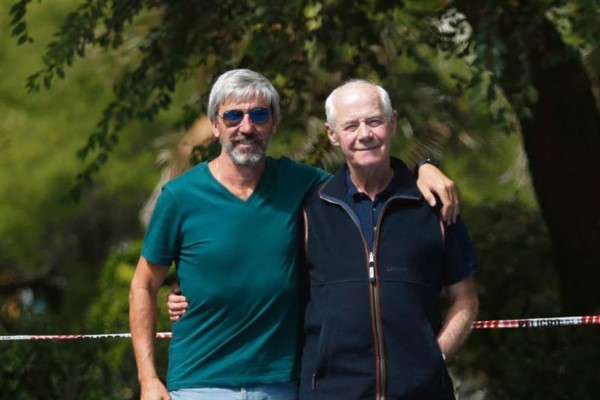 Aro y Cardozo trabajaron juntos para la identificación de soldados caídos en las islas Fuente: LA NACION - Crédito: Mauro V. Rizzi