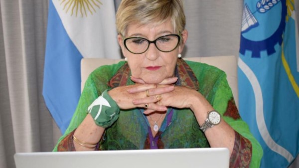 Nancy González, legisladora chubutense en el Congreso Nacional.