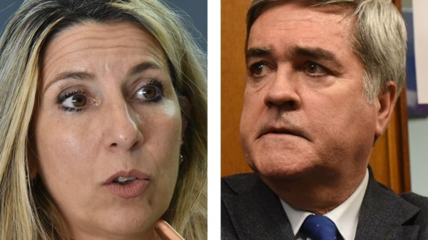 Protagonistas. Miquelarena y Caminoa, actores de un tema sensible. 