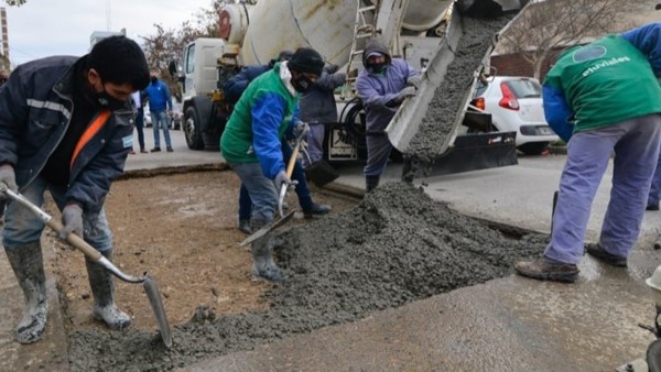 Optimismo. El municipio espera fondos para activar la obra pública. 