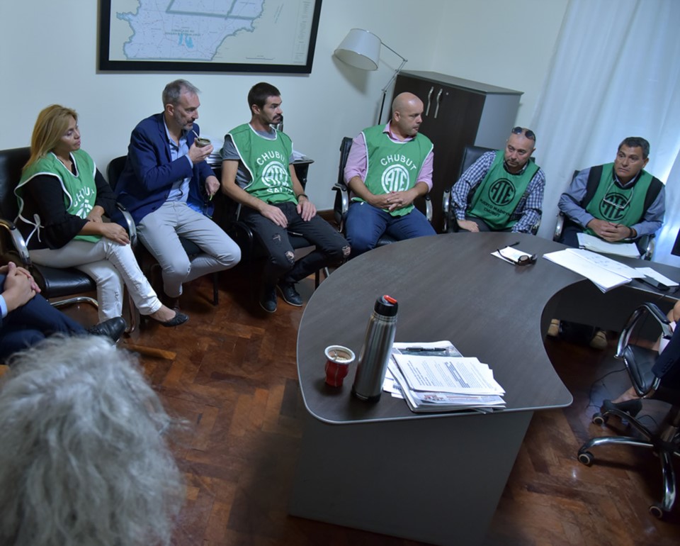 El ministro de Salud Puratich presidió otro encuentro con ATE en el marco de la Conciliación Obligatoria.